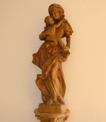 Barokní Madonna s dítětem